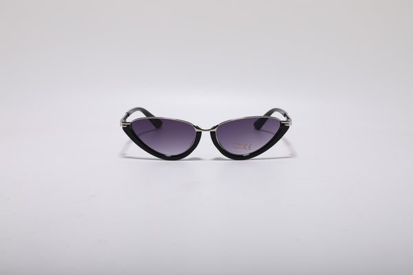 Lirenza Cat Eye Sunglasses – Black & Gold UV400