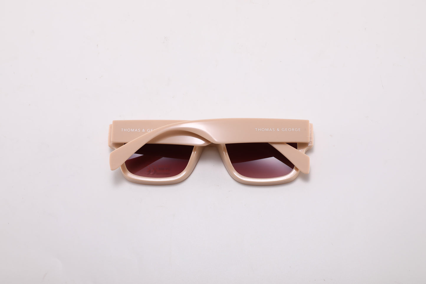 Mireval Square Sunglasses – Nude Beige UV400