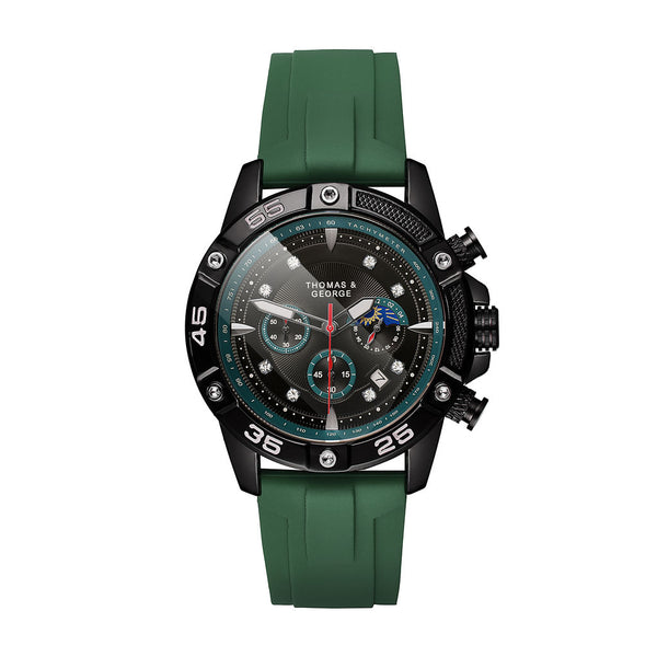 Thomas & George Watch - Madrid - Green Editon