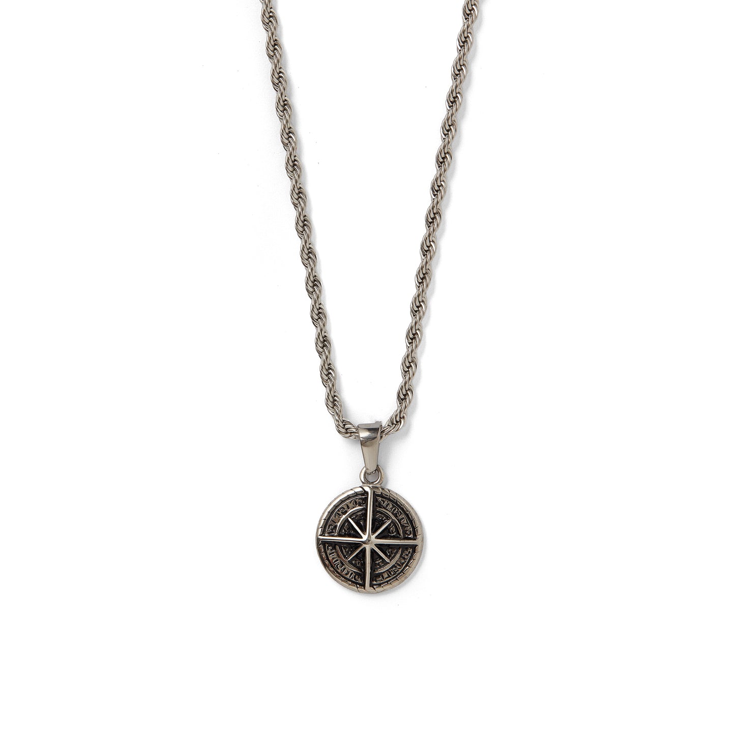 Thomas & George Nautical Directional Star Pendant and Neckchain
