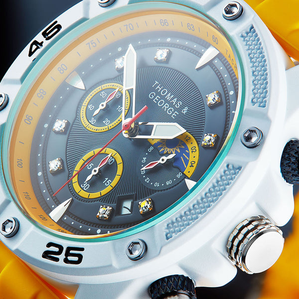 Thomas & George Watch - Madrid - Yellow Edition