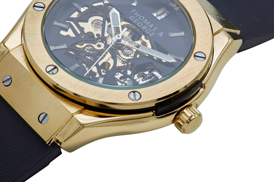 Automatic Skeleton Watch - Norway Gold Edition - Thomas & George