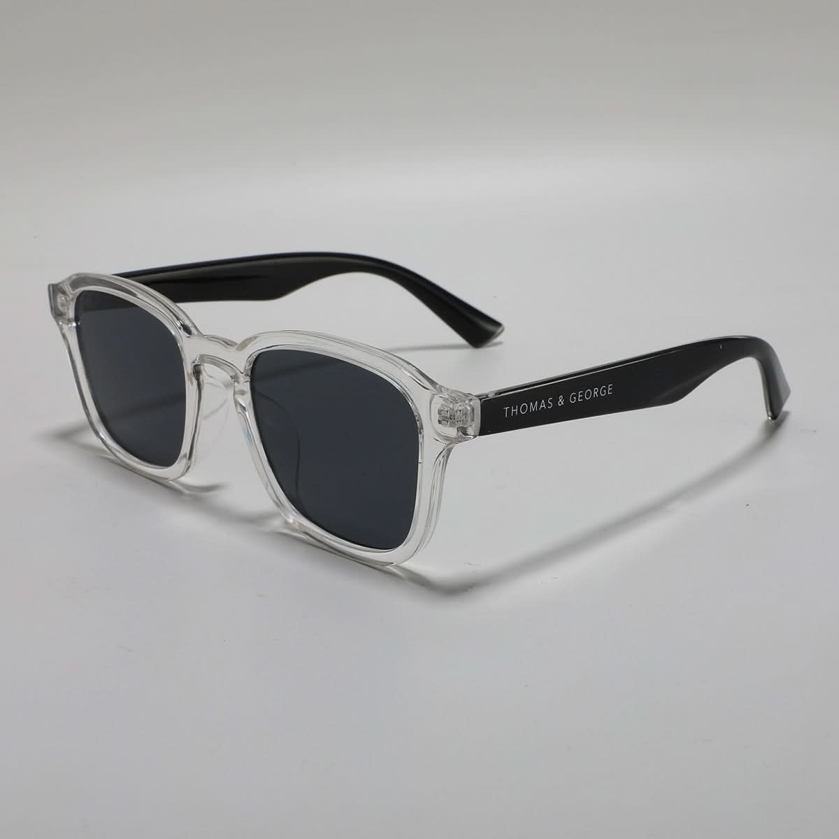 & Sunglasses Clear Frame