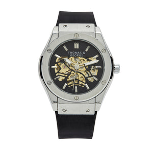 Automatic Skeleton Watch - Norway Silver Edition