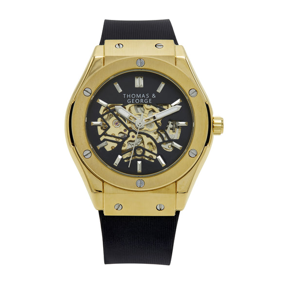 Automatic Skeleton Watch - Norway Gold Edition