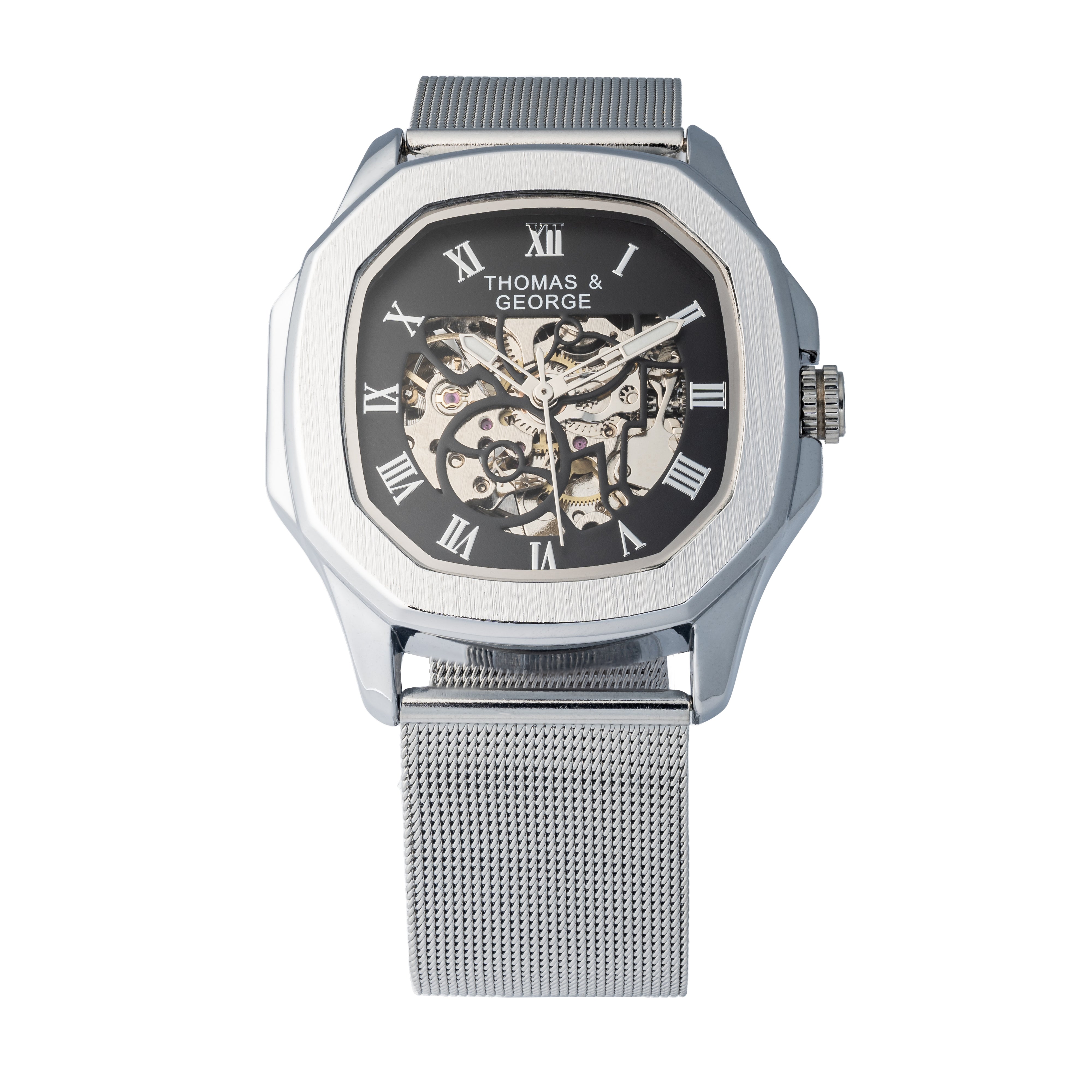 Automatic Skeleton Watch - Berlin Silver Edition