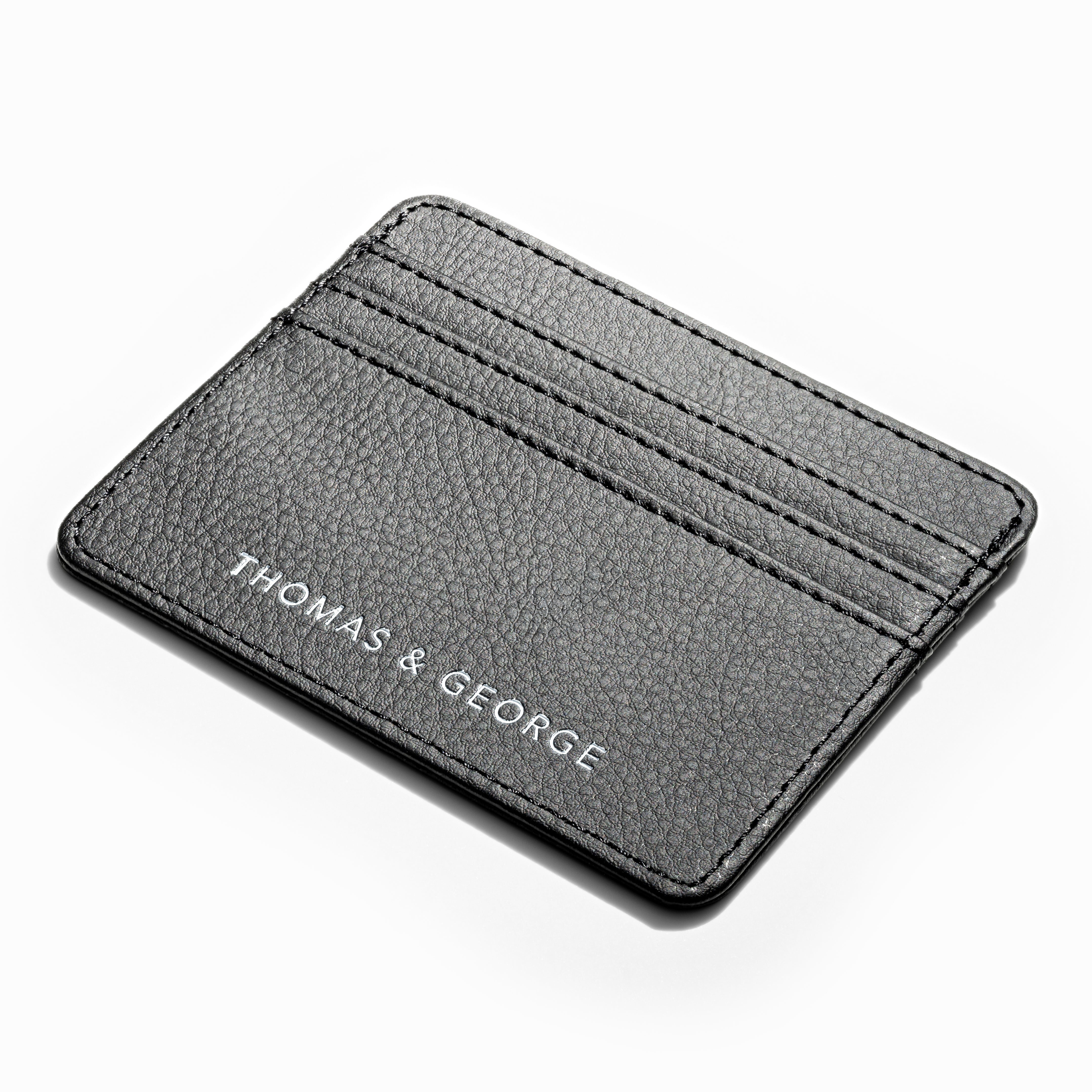 Thomas & George Wallet Cardholder - Holds up to 6 Cards and Notes