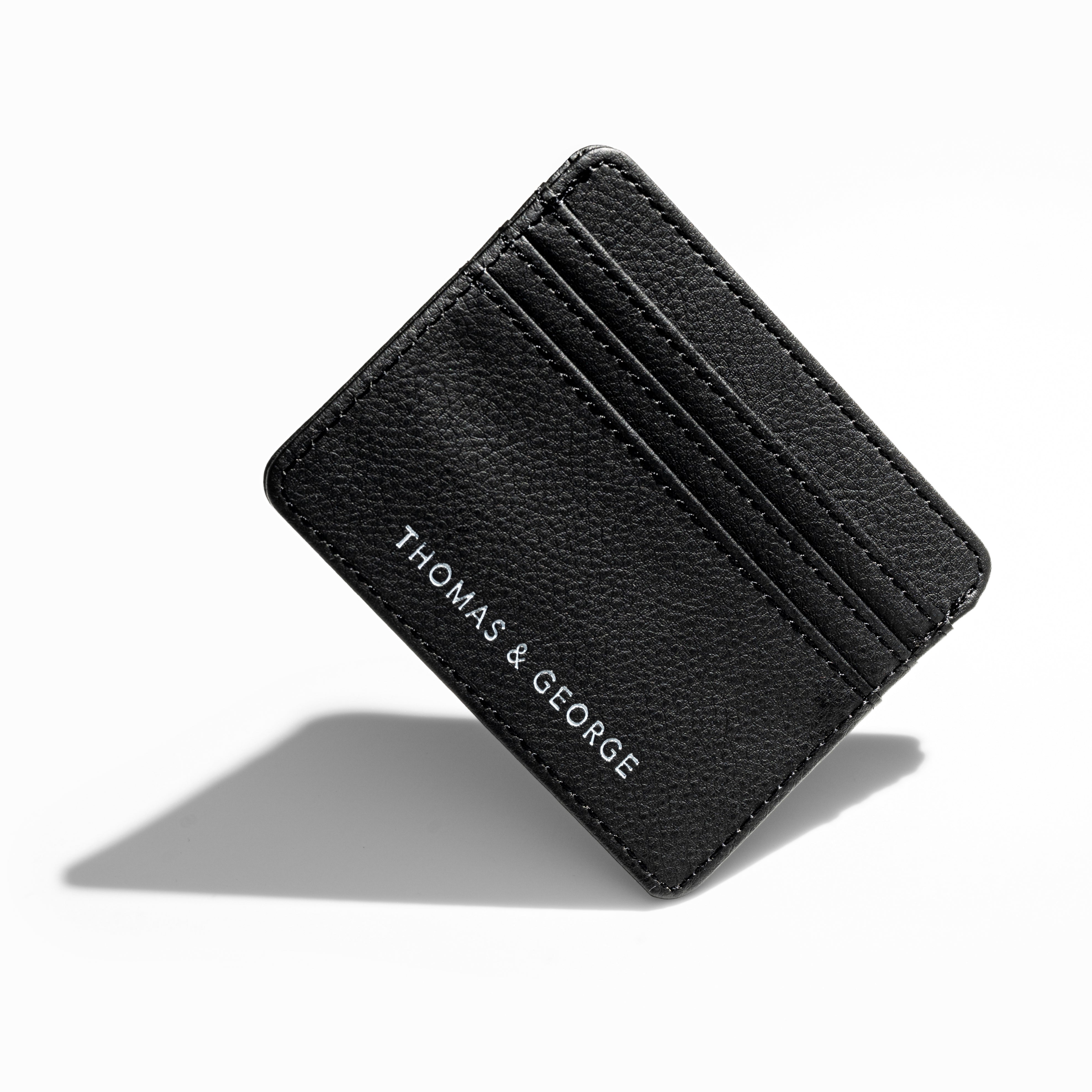 Thomas & George Wallet Cardholder - Holds up to 6 Cards and Notes - 2nd Image