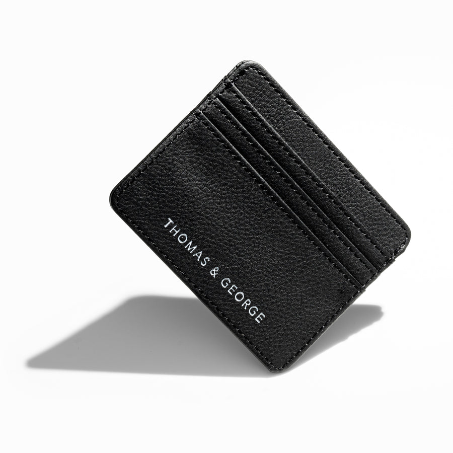 Thomas & George Wallet Cardholder - Holds up to 6 Cards and Notes