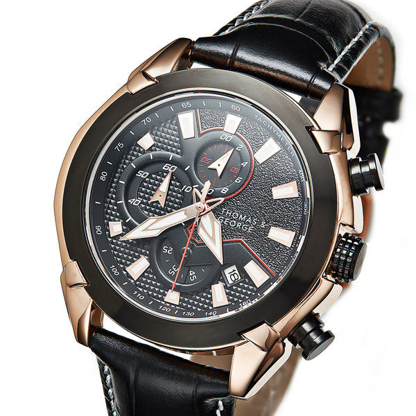 Thomas & George Vienna Watch - Leather Strap