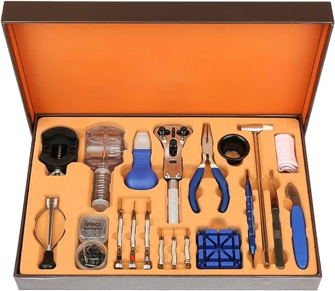 155-Piece Watch Repair Tool Kit