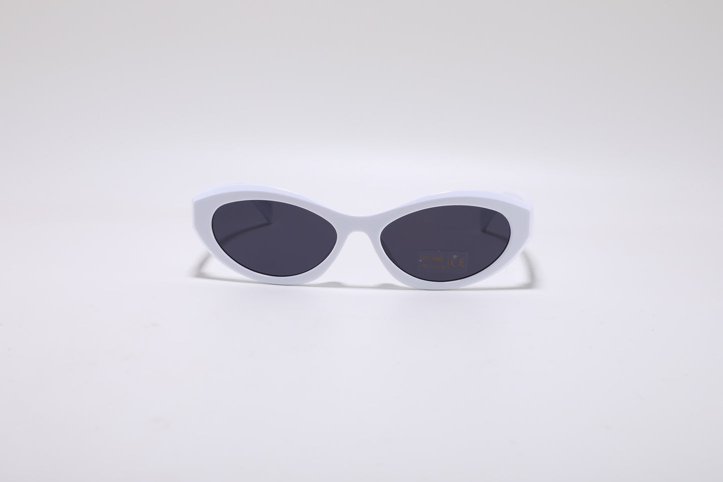 Thelassa Oval Sunglasses – White UV400