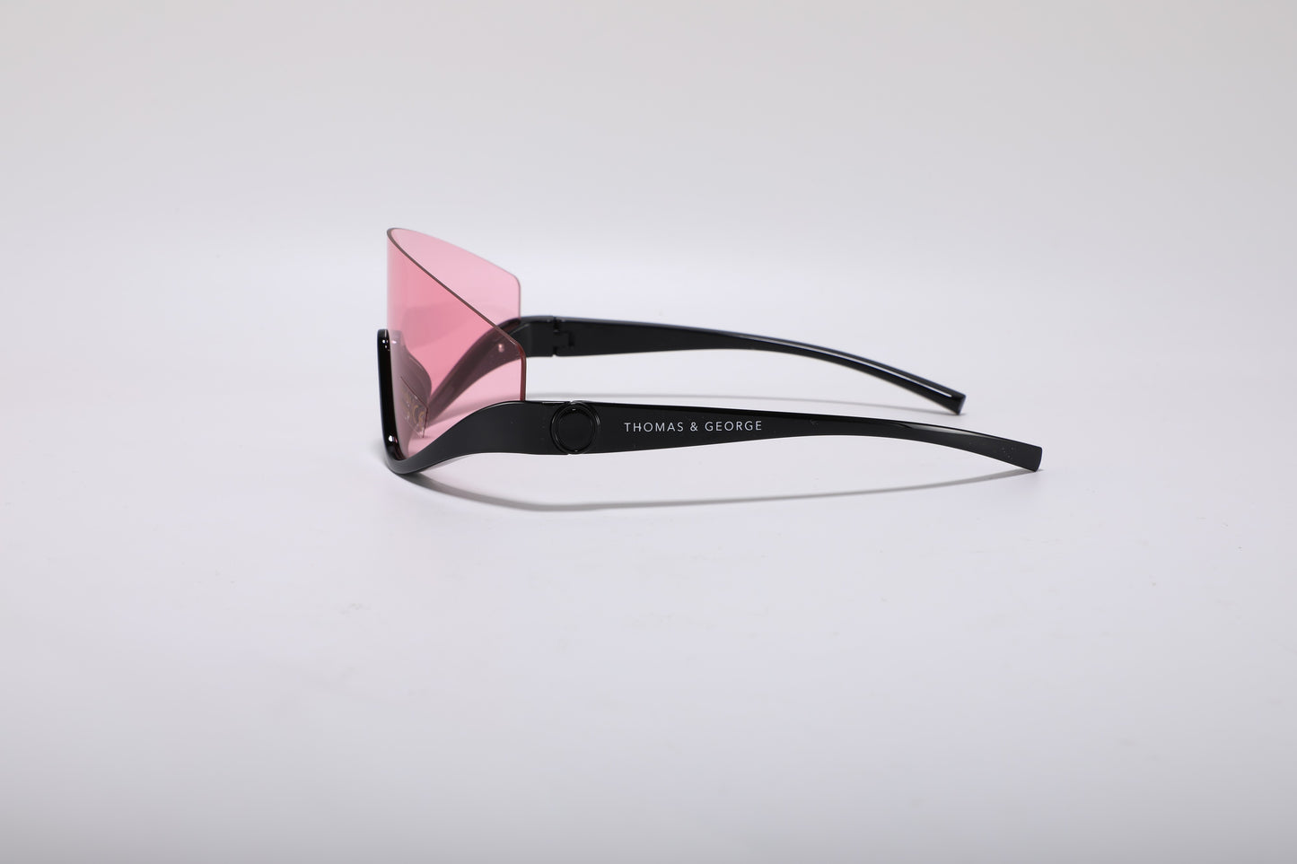Sayenne Wraparound Sunglasses – Pink & Black UV400
