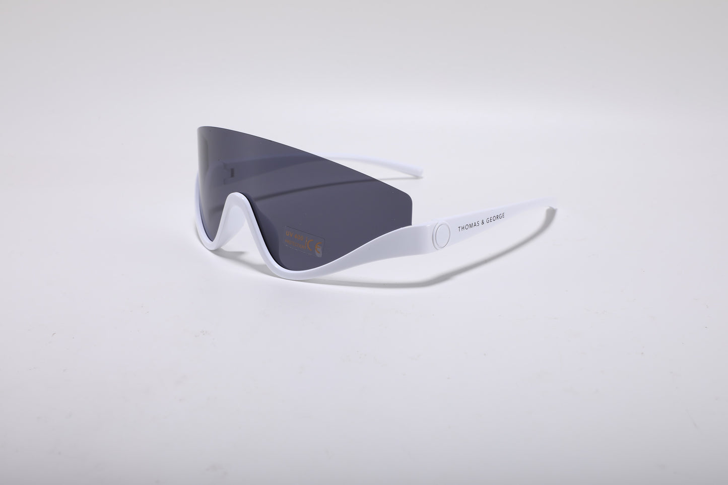 Talvoor Wraparound Sunglasses – White UV400