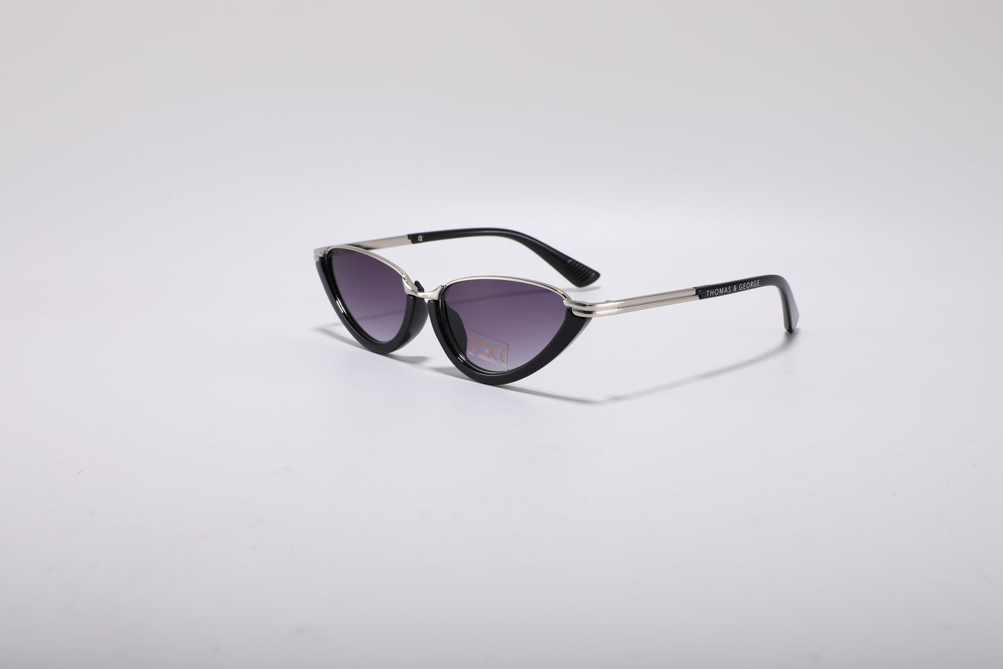 Lirenza Cat Eye Sunglasses – Black & Gold UV400