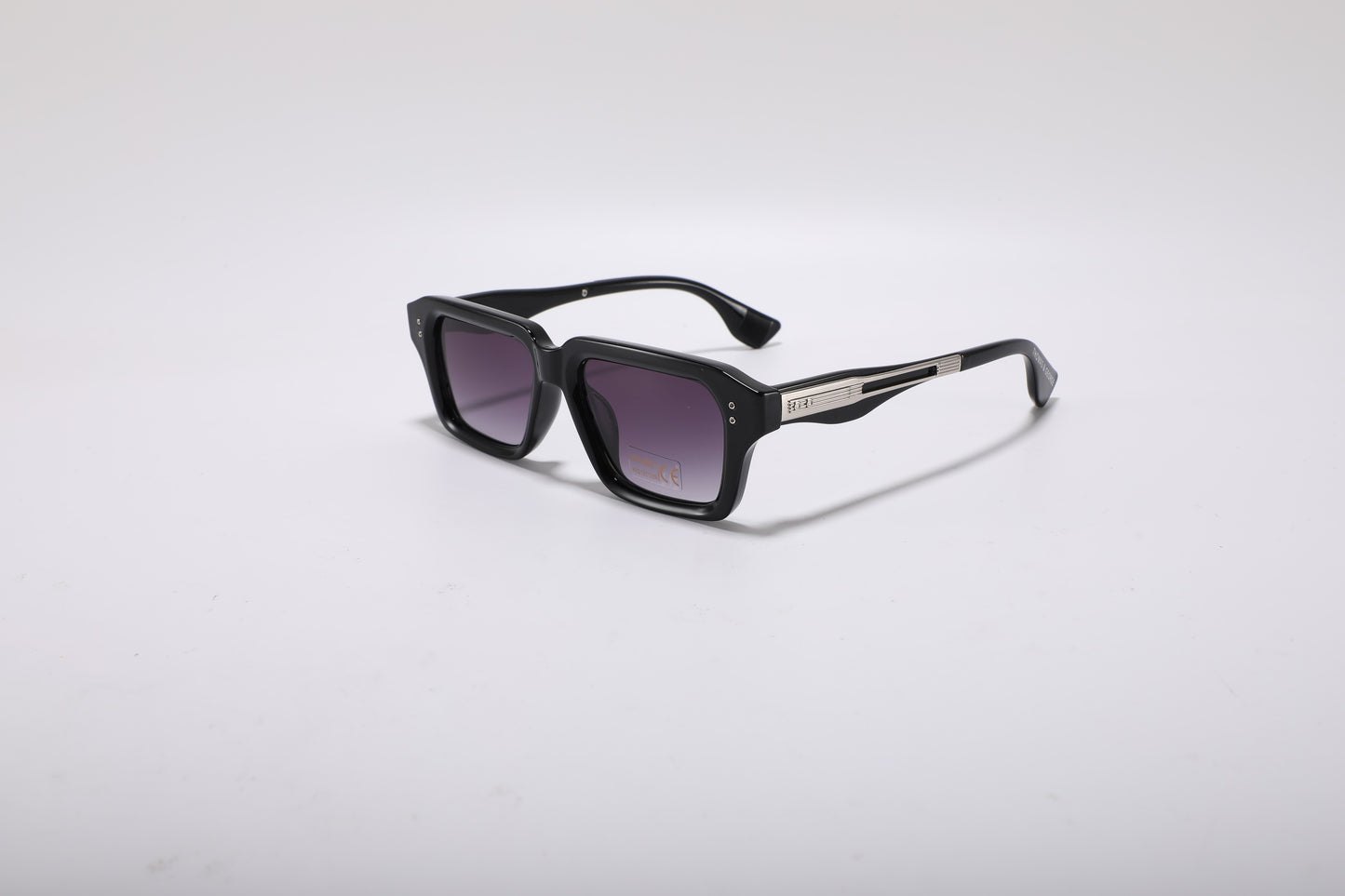 Cassia Square Sunglasses – Black Gradient UV400