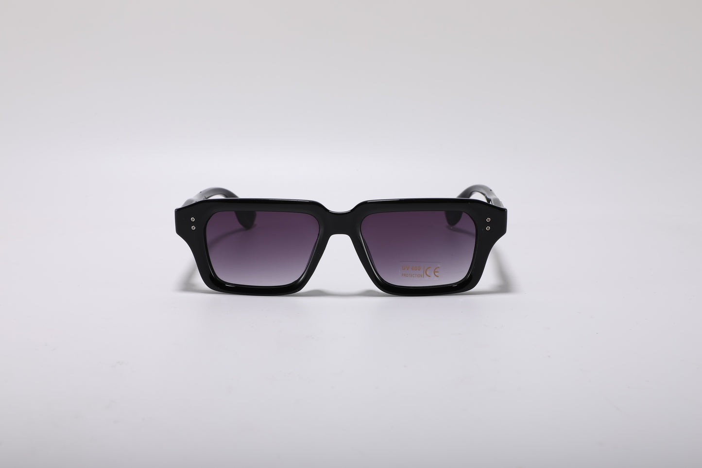 Cassia Square Sunglasses – Black Gradient UV400