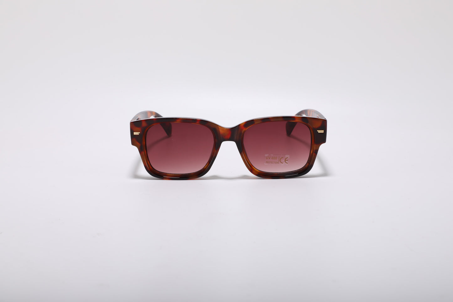 Serova Chunky Rectangle Sunglasses – Tortoiseshell UV400
