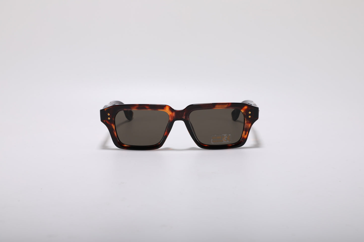Amalindra Angular Sunglasses – Black & Gold UV400