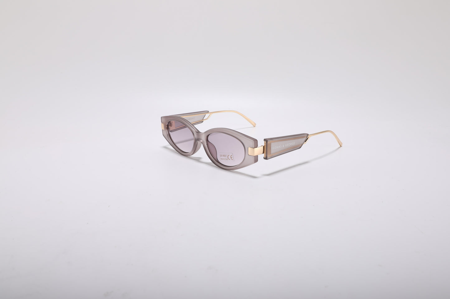 Belindra Cat Eye Sunglasses – Smoke Grey UV400