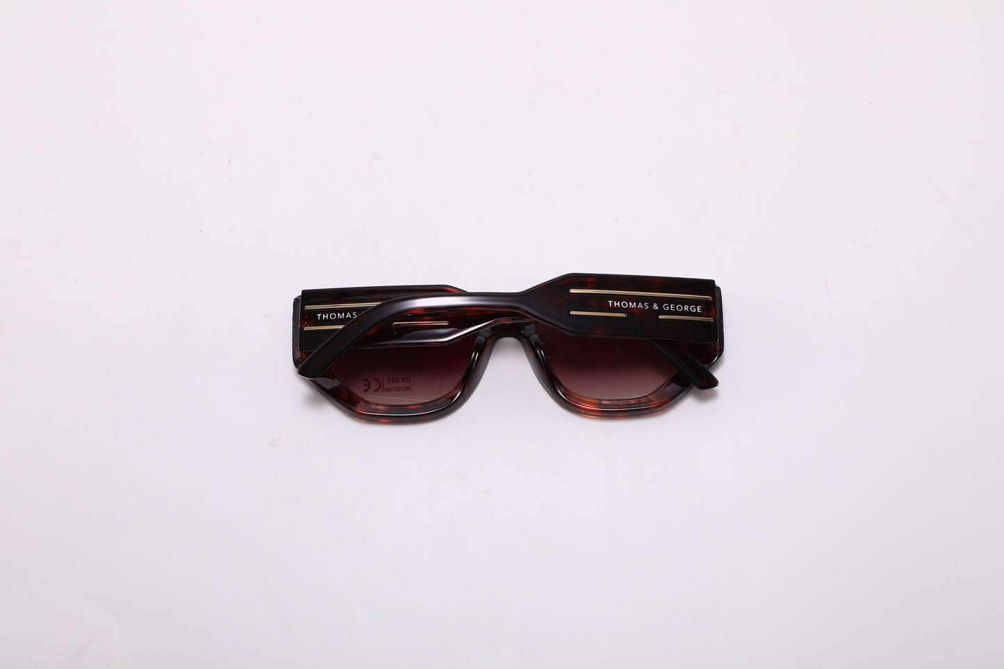 Cyrene Angular Sunglasses – Tortoiseshell UV400