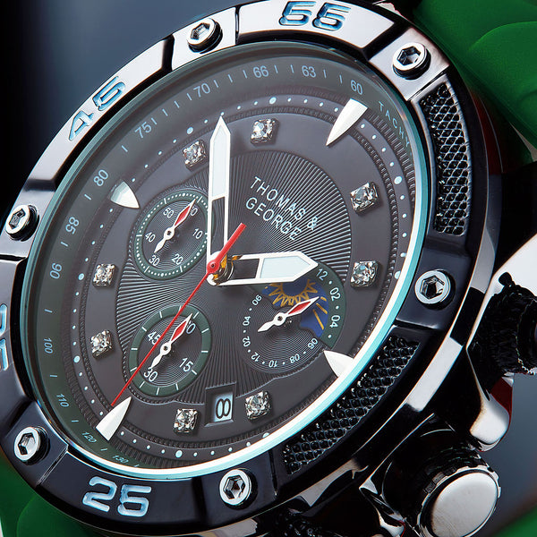 Thomas & George Watch - Madrid - Green Editon