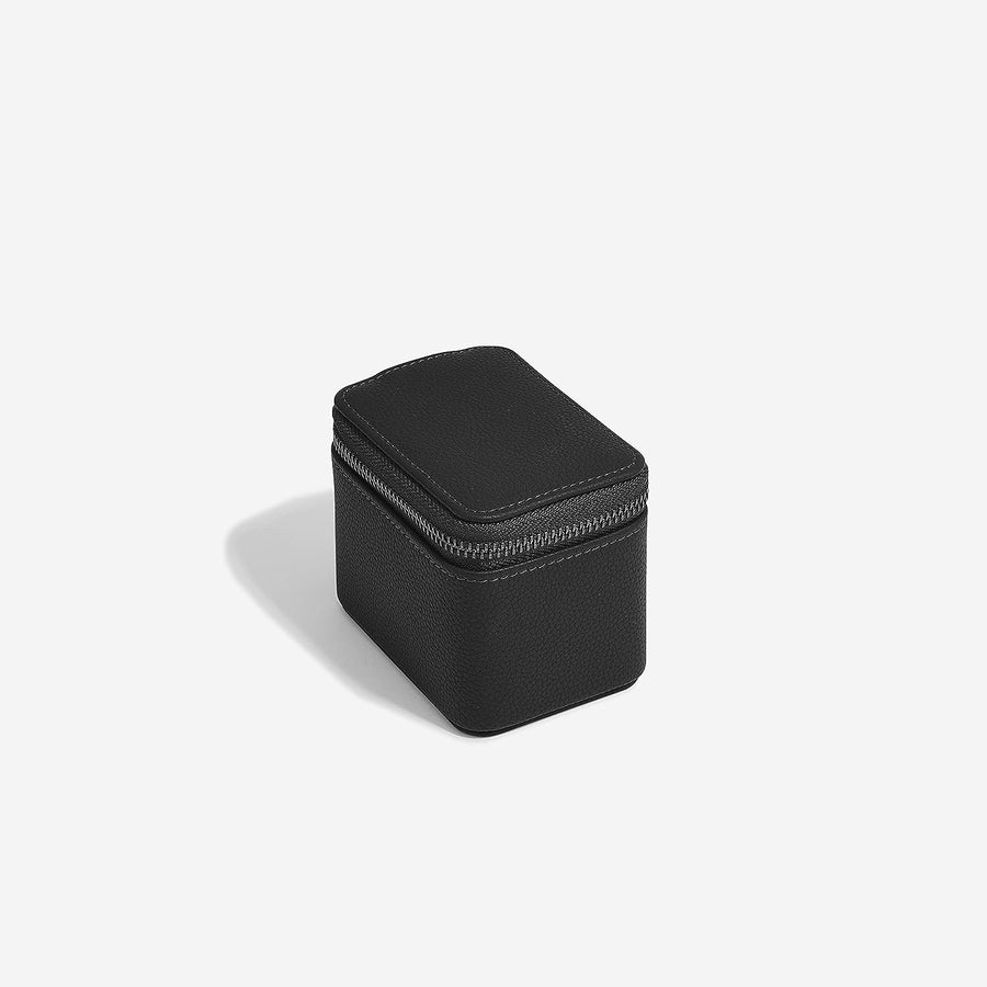 Pebble Black Small Zipped Watch Box