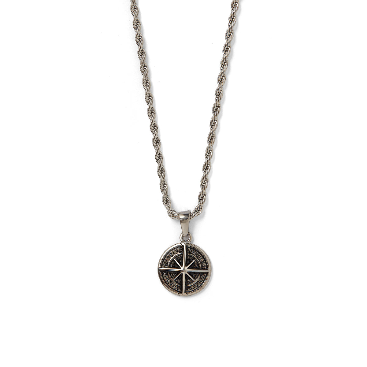 & Nautical Directional Star Pendant Neckchain