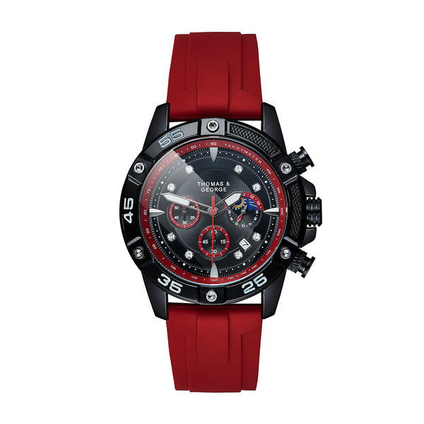 Thomas & George Watch - Madrid - Red Edition