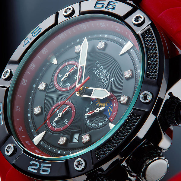 Thomas & George Watch - Madrid - Red Edition