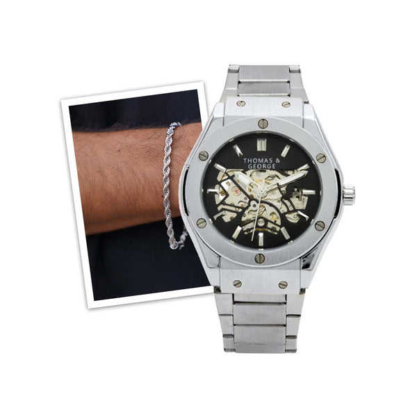 Norway Alloy & Silver Rope Bracelet Bundle