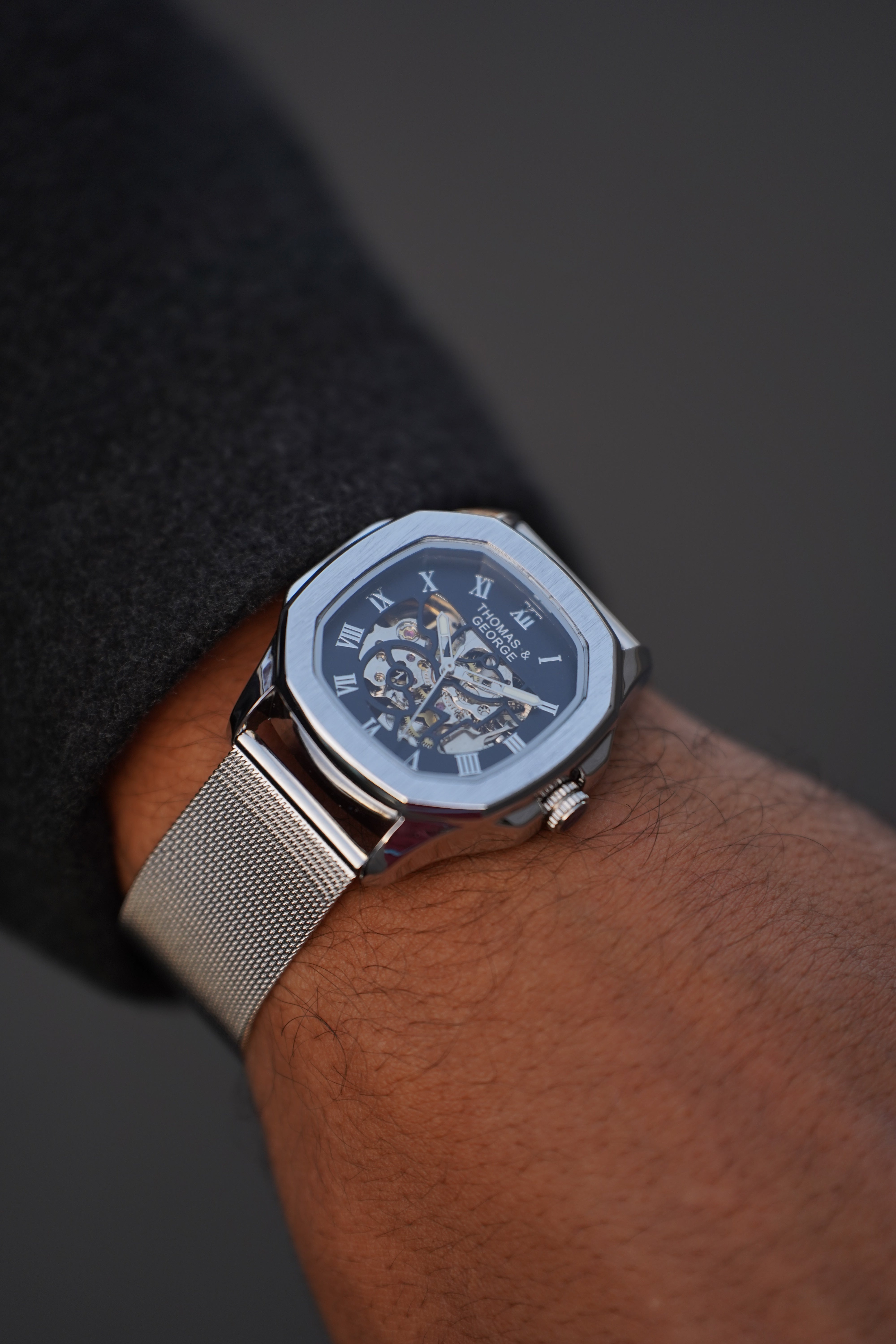 Automatic Skeleton Watch - Berlin Silver Edition - 2nd Image