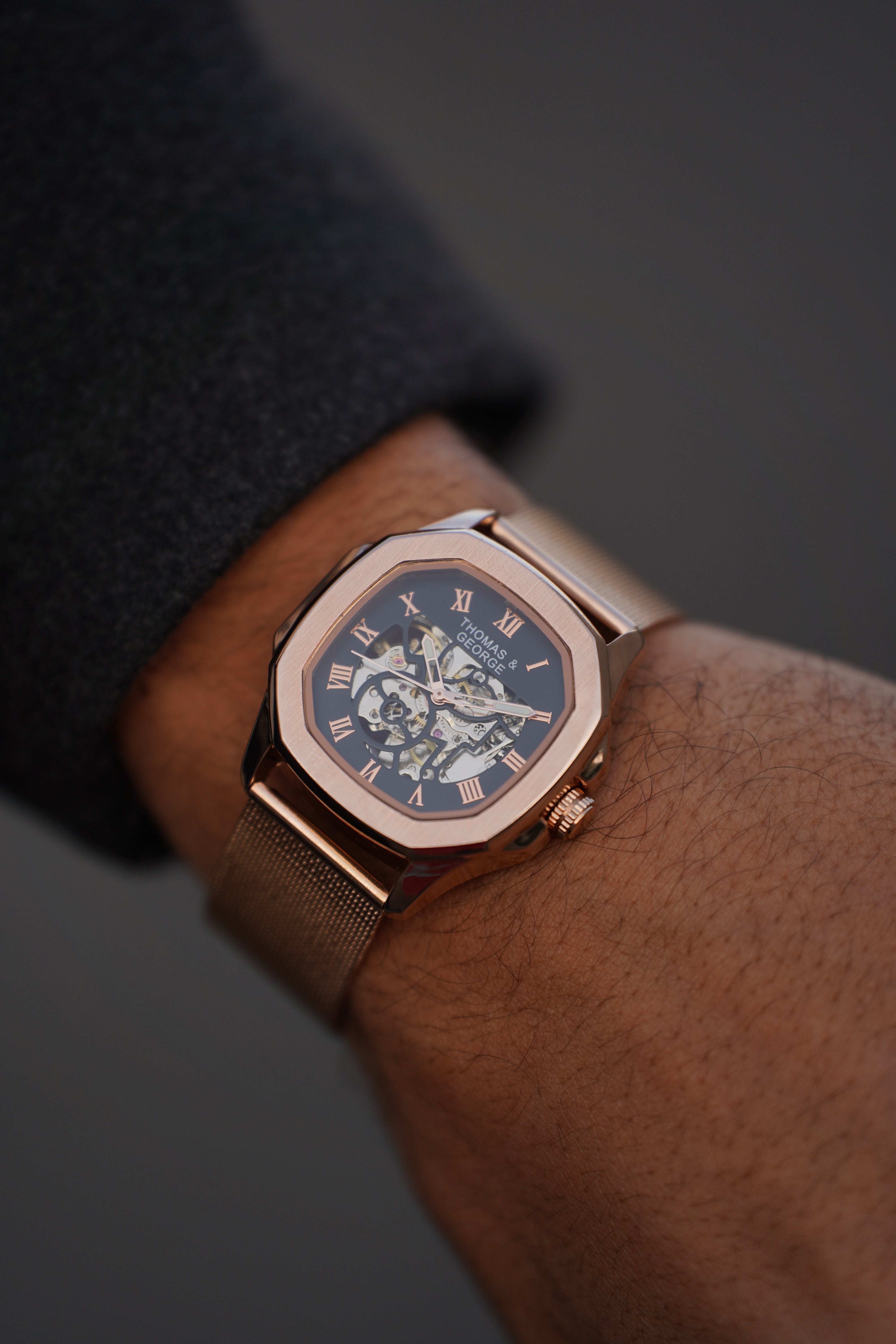 Automatic Skeleton Watch - Berlin Rose Gold Edition - 2nd Image