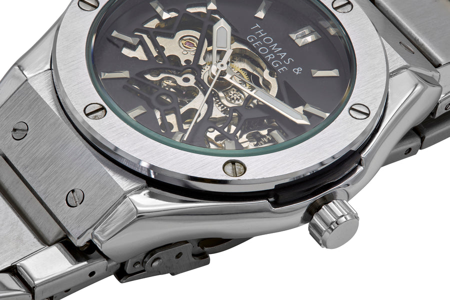 Automatic Skeleton Watch - Norway Alloy Edition - Thomas & George