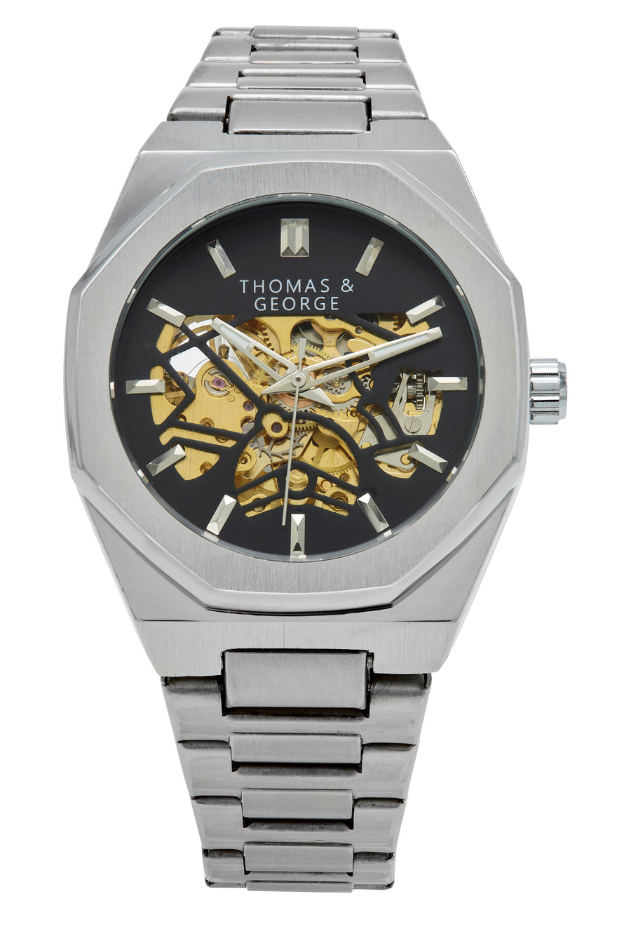 Automatic Skeleton Watch - London Silver Edition - Thomas & George