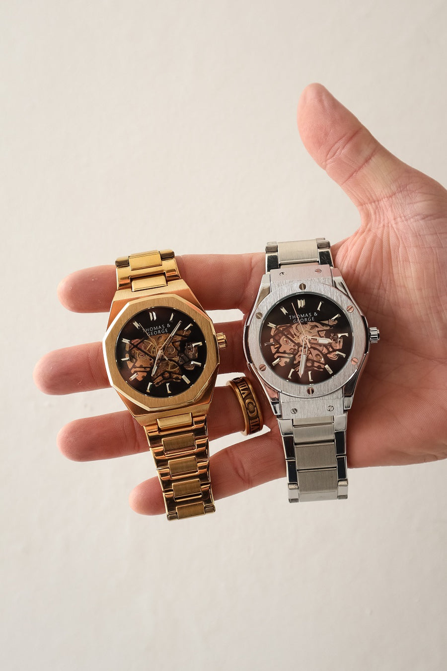 Automatic Skeleton Watch - London Gold Edition